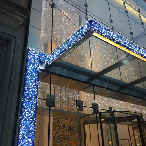 New York Christmas, Architectural Lighting, Upscale Holiday